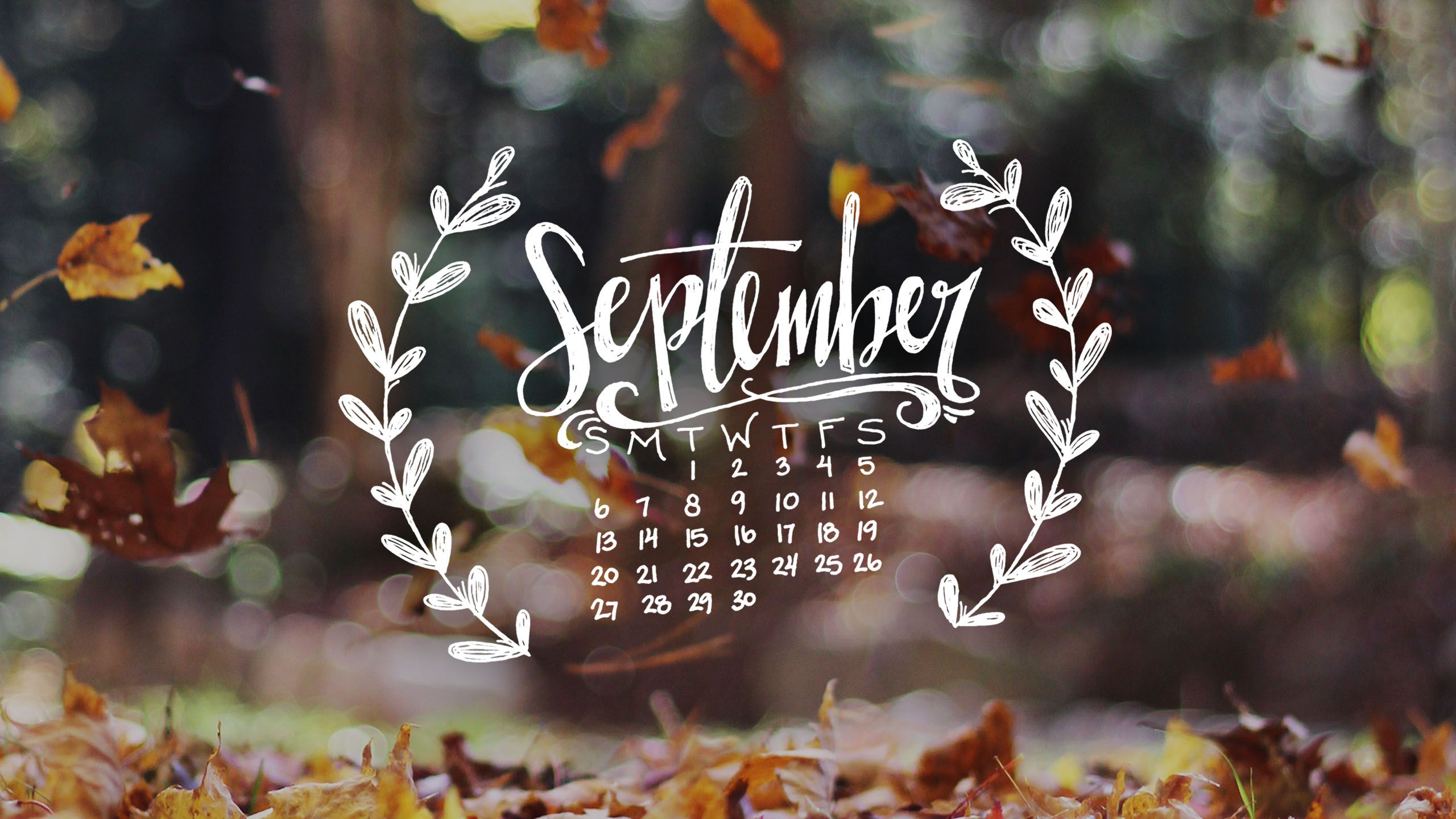 Free September Desktop Wallpaper for All Devices  i should be mopping the  floor