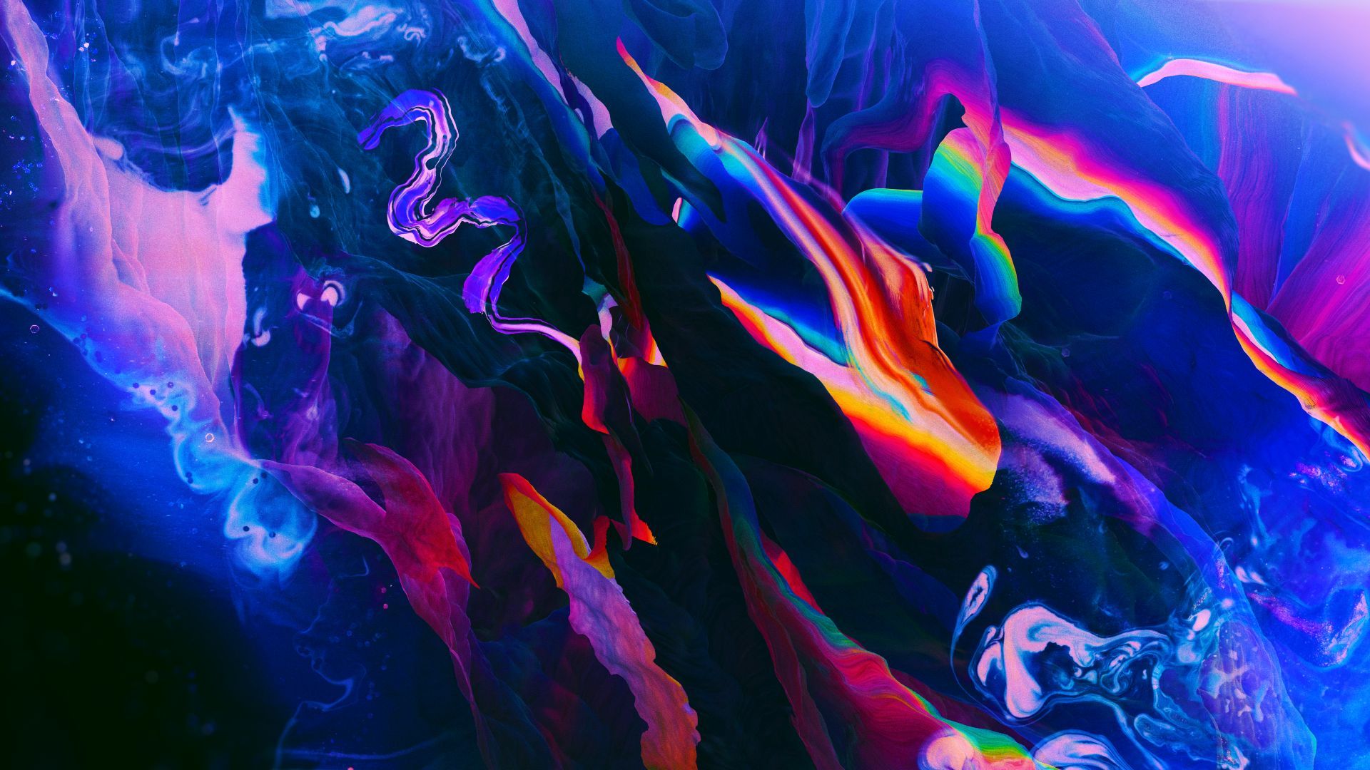 Wallpaper Abstract Colorful 8k Art