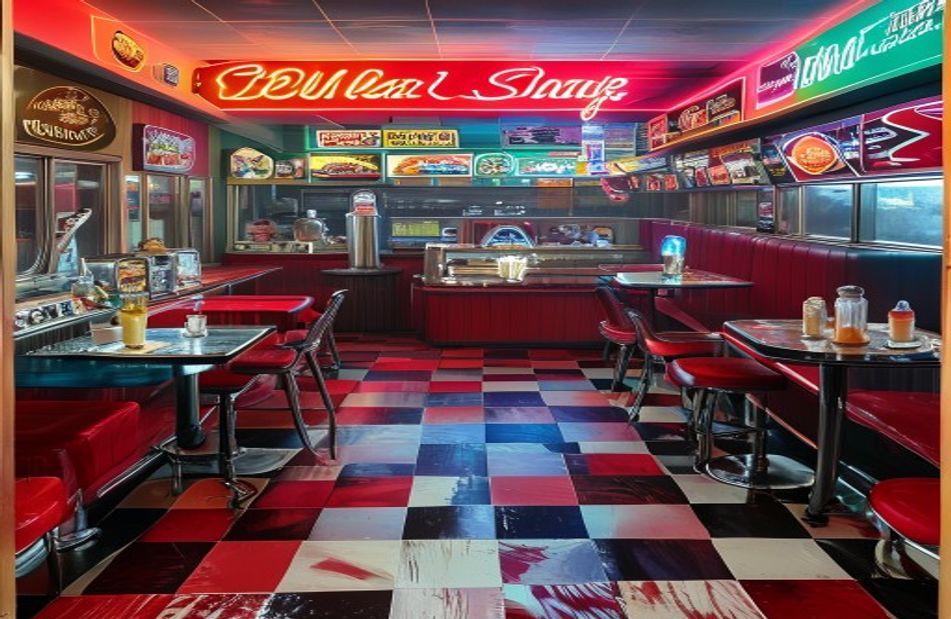 50s Diner Wallpaper