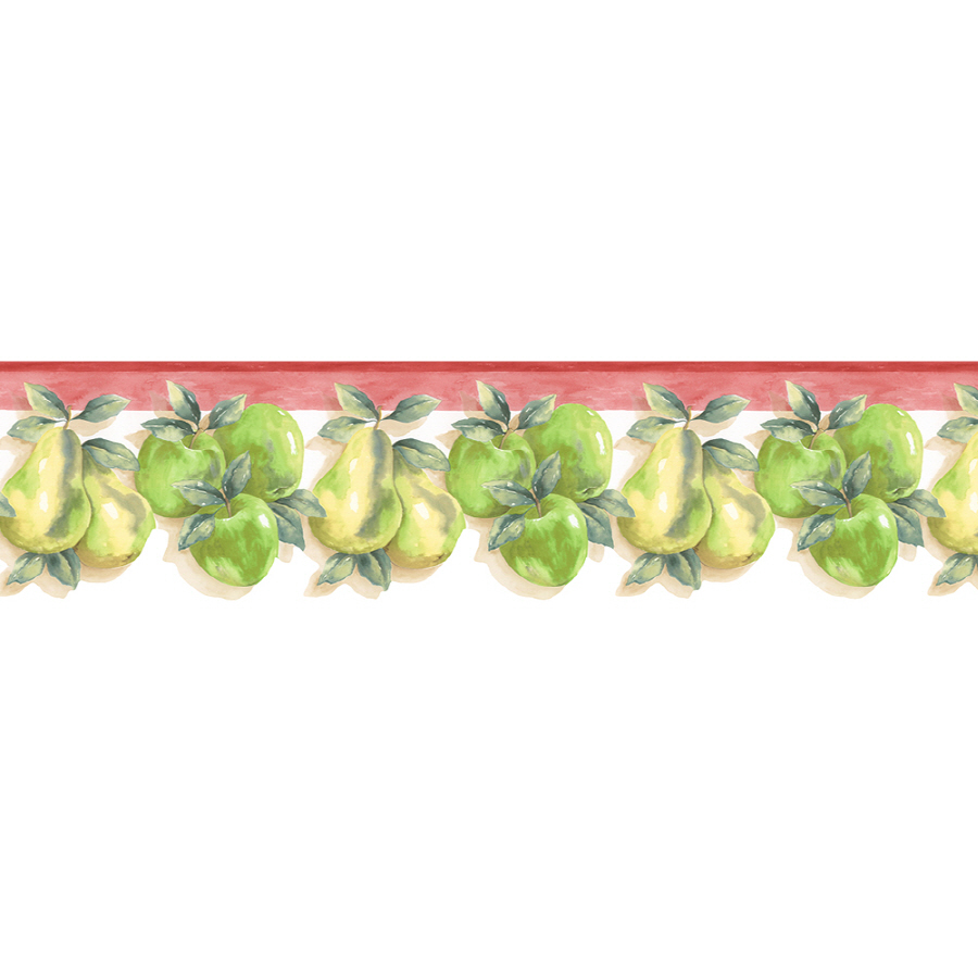 Free download Kitchen Style Apple And Pear Prepasted Wallpaper Border