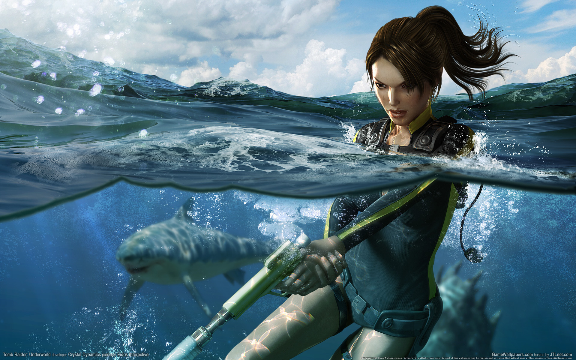 Tomb Raider Underworld Lara Croft Wallpaper