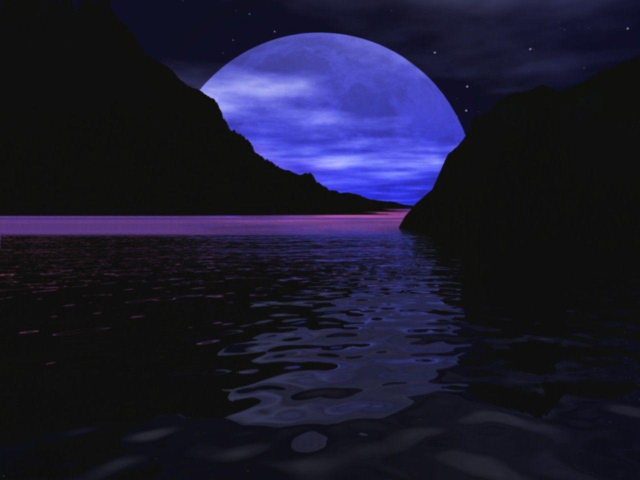 Cool Moon Background