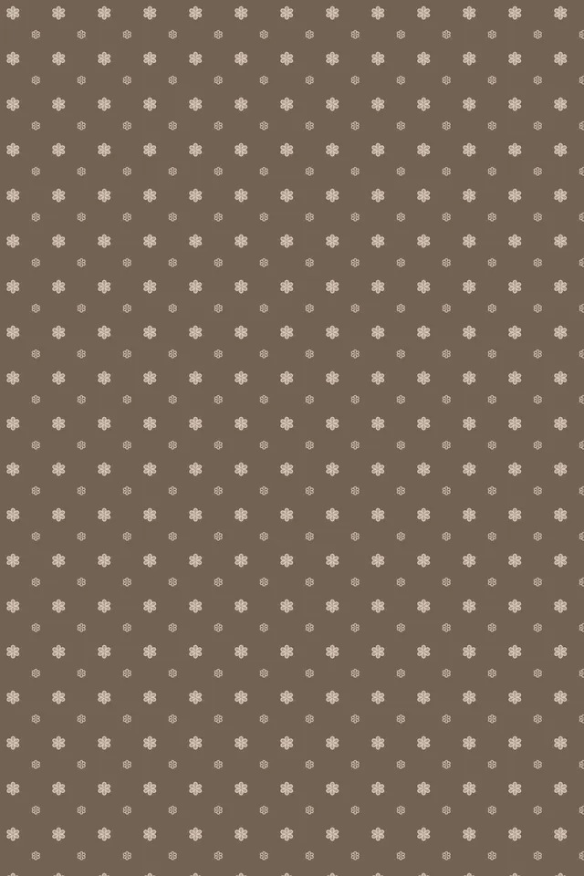 Brown Polka Dot Pattern Background iPhone 4s Wallpaper