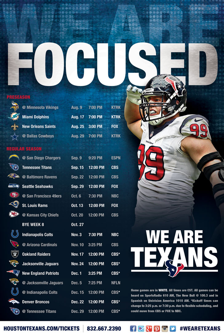 Schedule Image Credit Texans Wallpaper