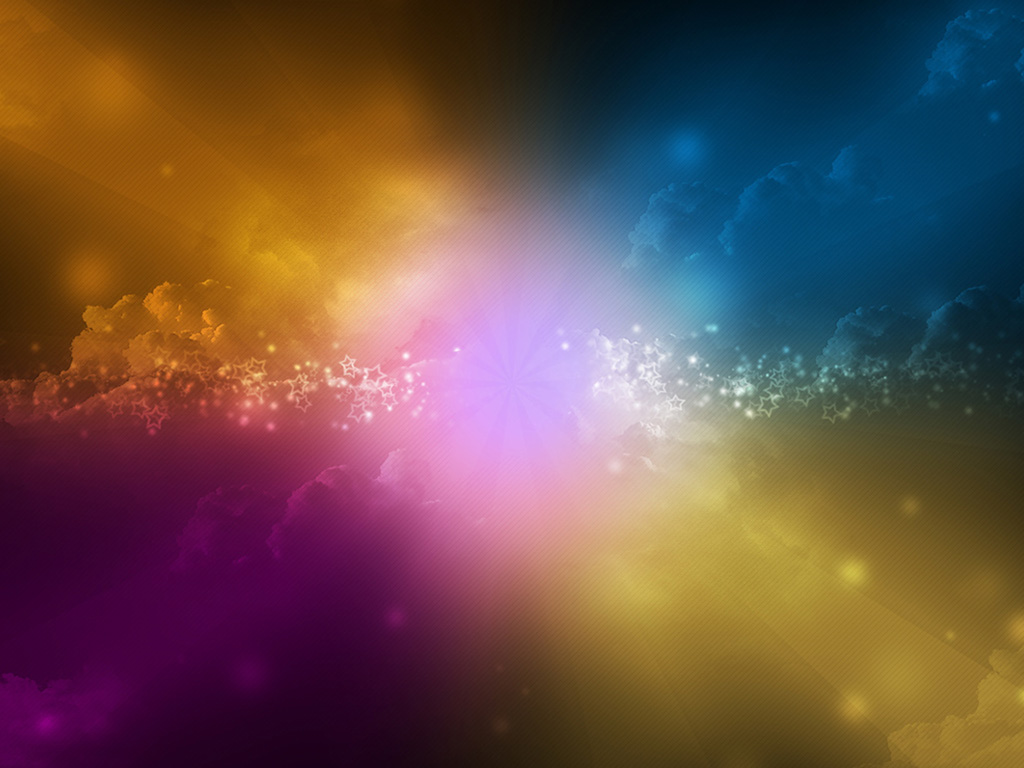 Bright Star Wallpaper Colorful Desktop Background Abstract