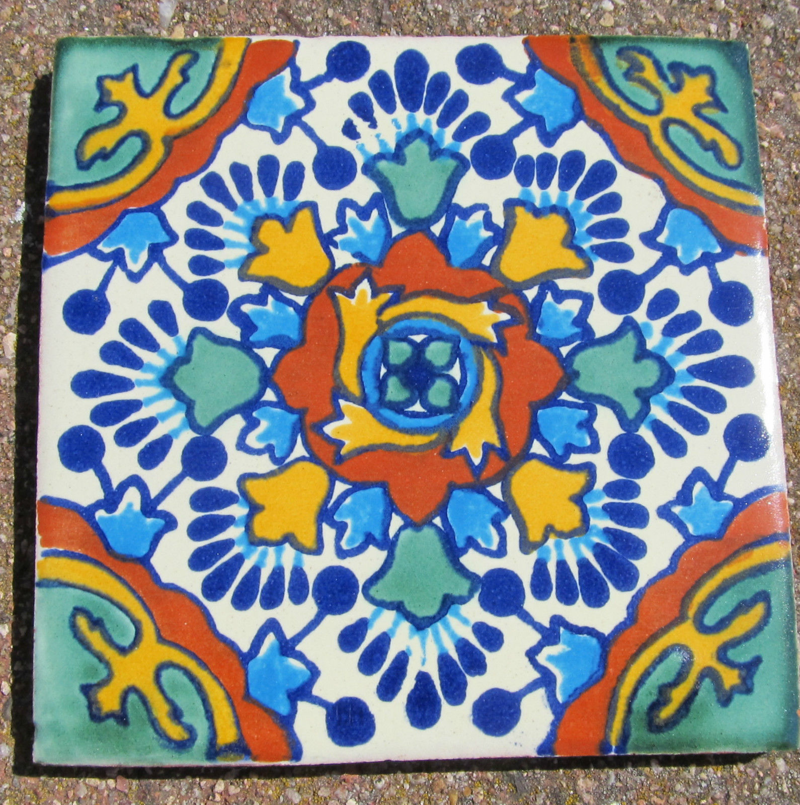 Spanish Tile Design Of The Pictured Above