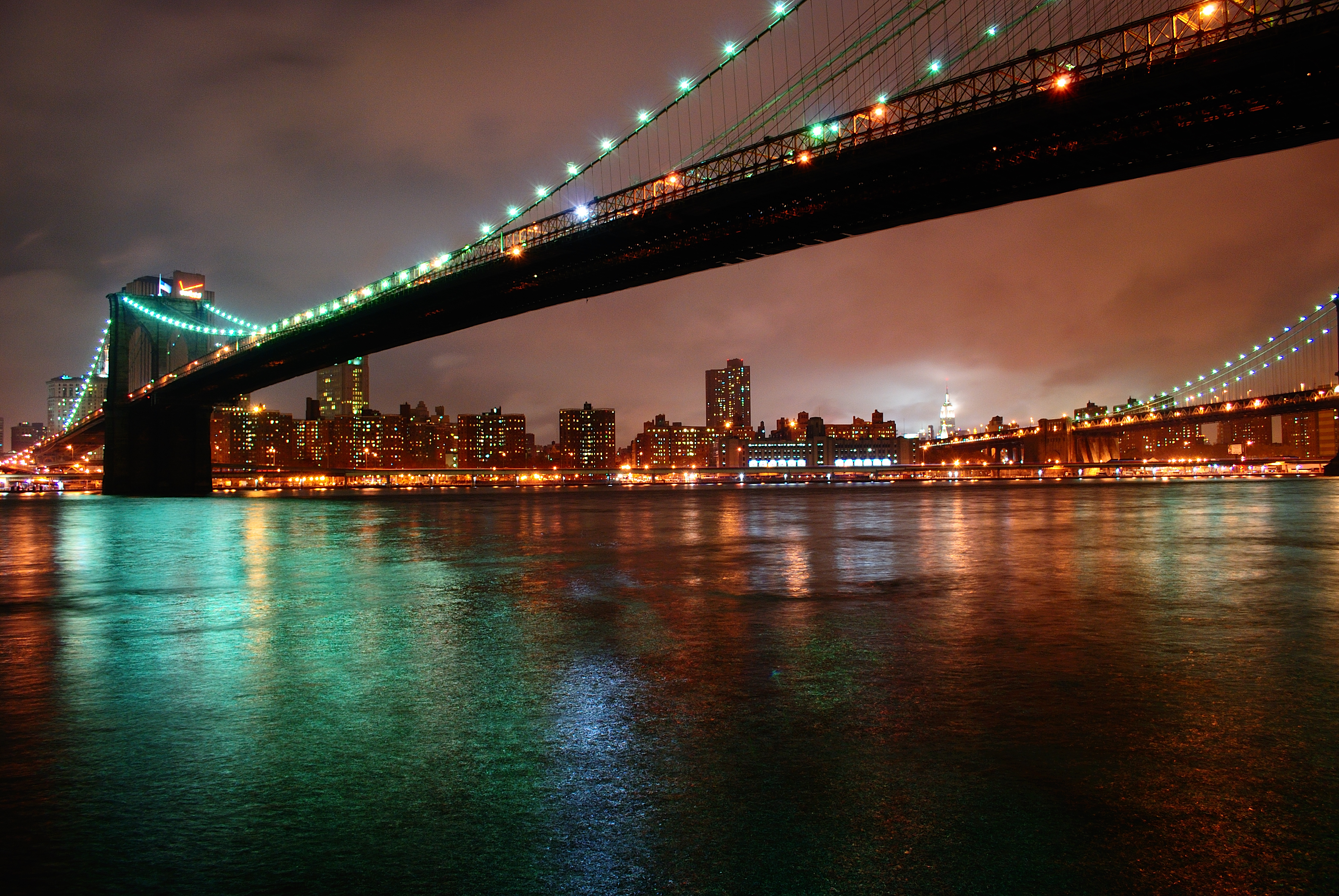 Pont De Brooklyn Le New York Ville