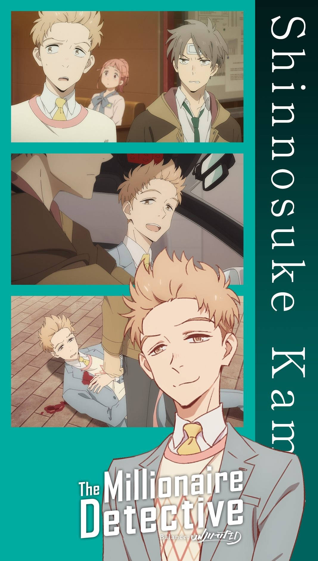 The Millionaire Detective Shinnosuke Collage 7qd2fi95vot186rc Wallpaper