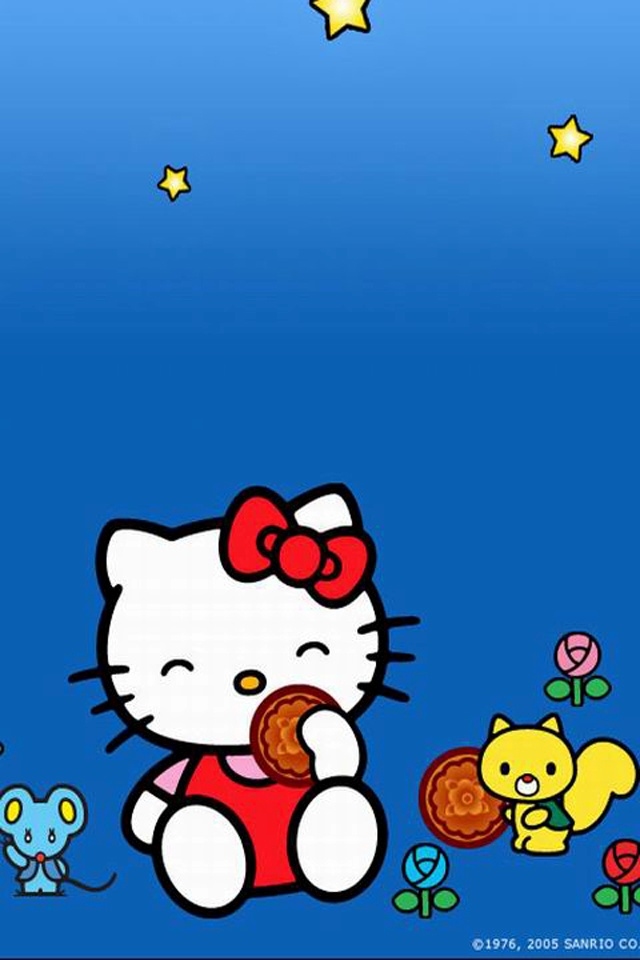HD Hello Kitty And Animals iPhone Wallpaper Background