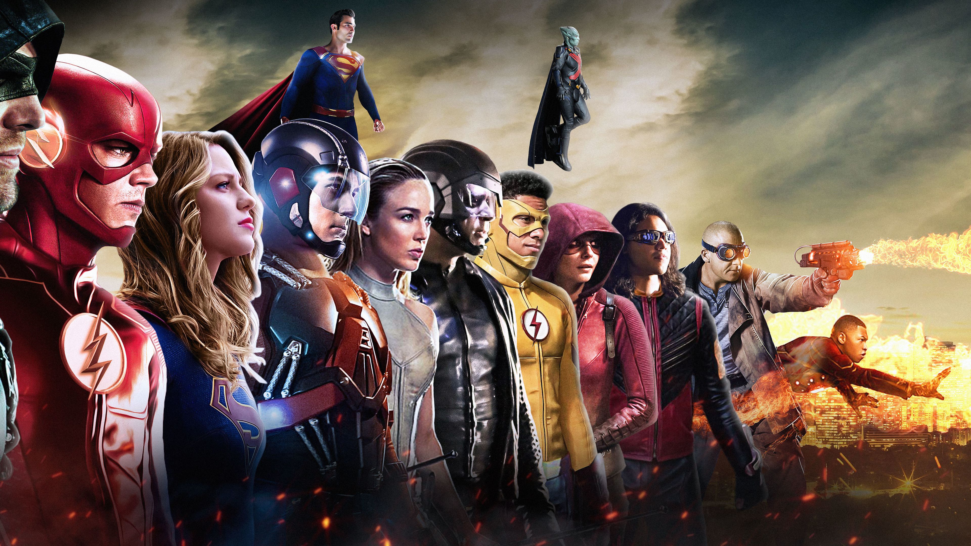 Marvel Vs Dc Wallpaper 4k