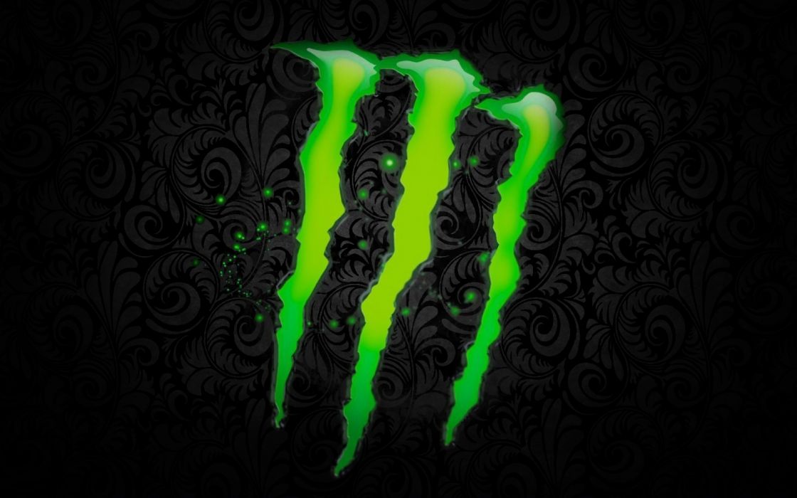 Monster Energy Drinks Logo Wallpaper