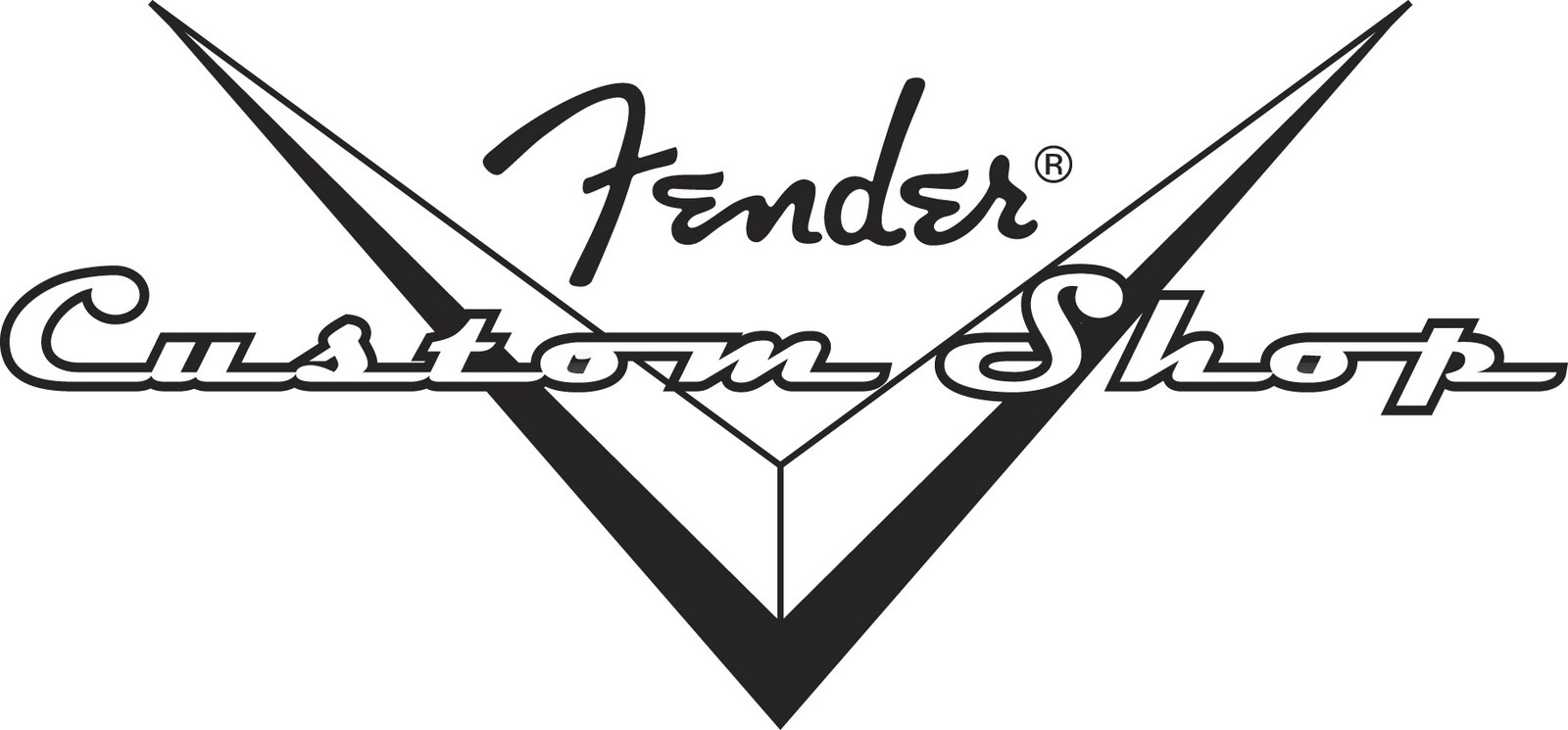 Fender Logo Custom Shop Reissue