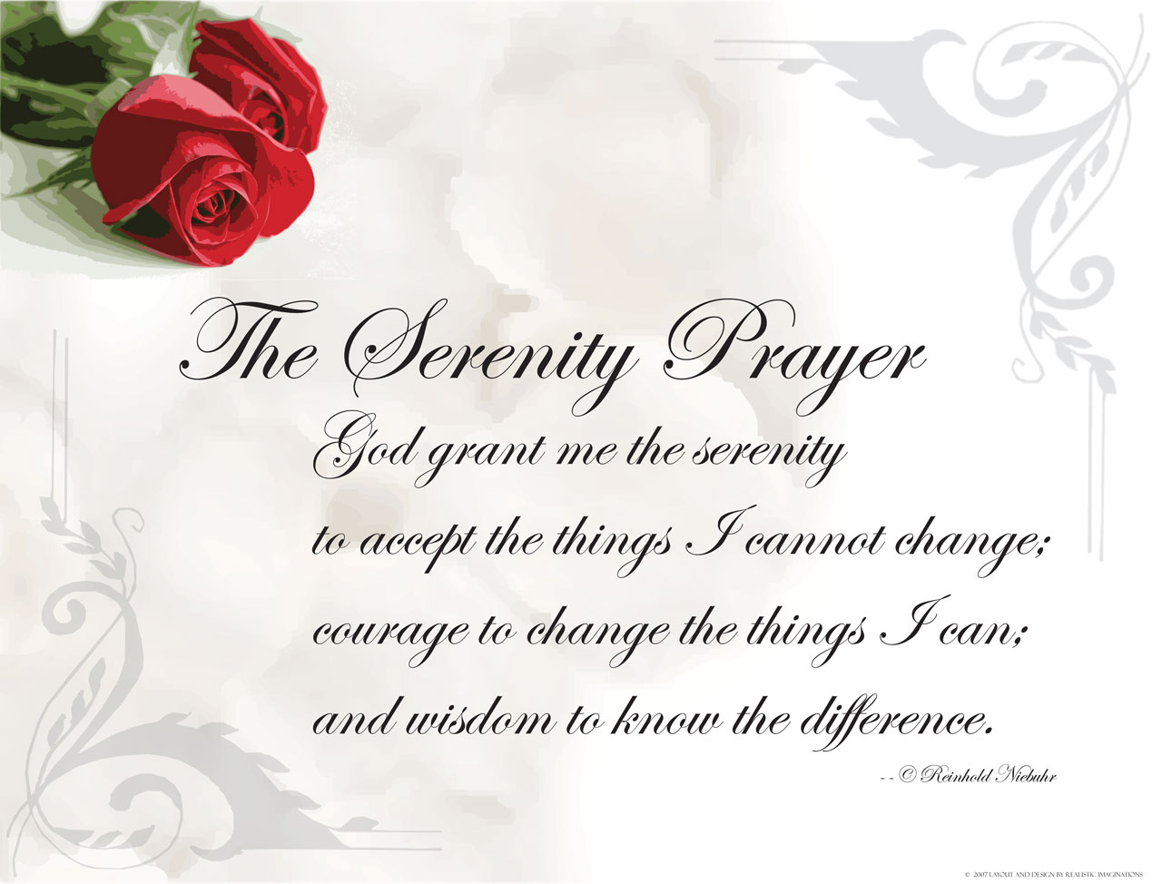The Serenity Prayer Wallpaper Christian And Background
