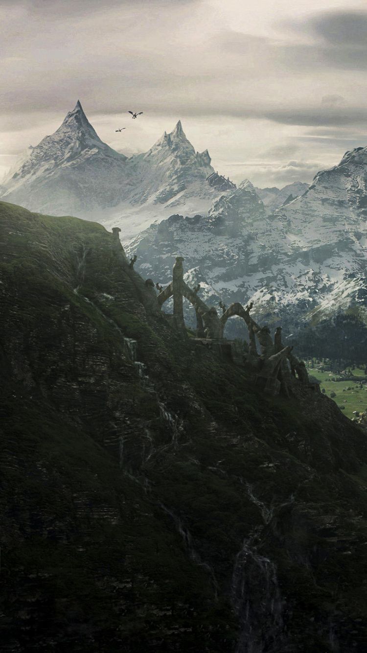 Skyrim Phone Wallpaper