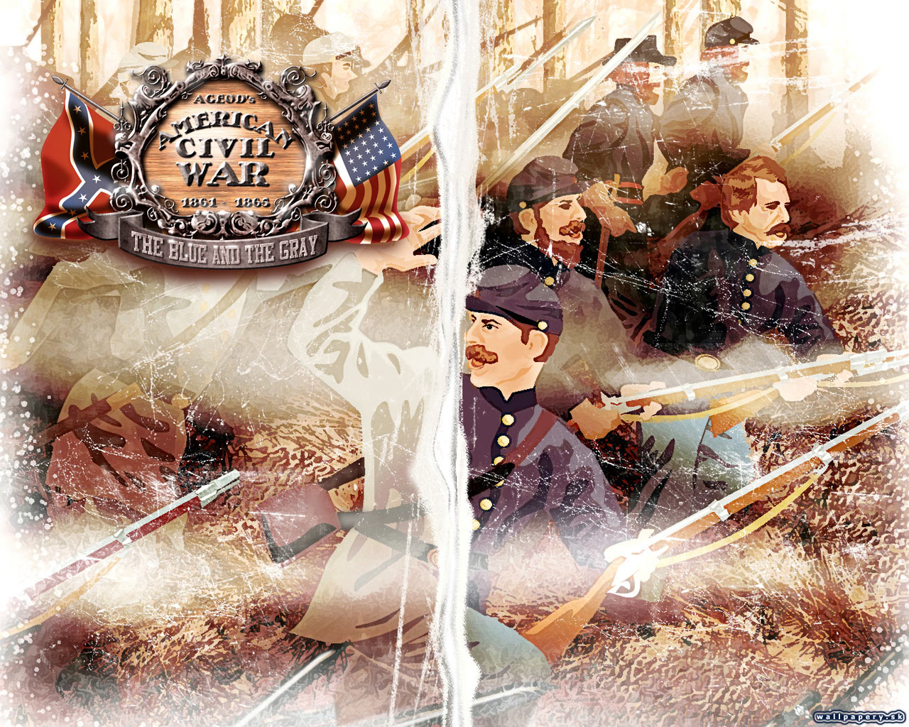 Ageod S American Civil War The Blue And Gray Wallpaper