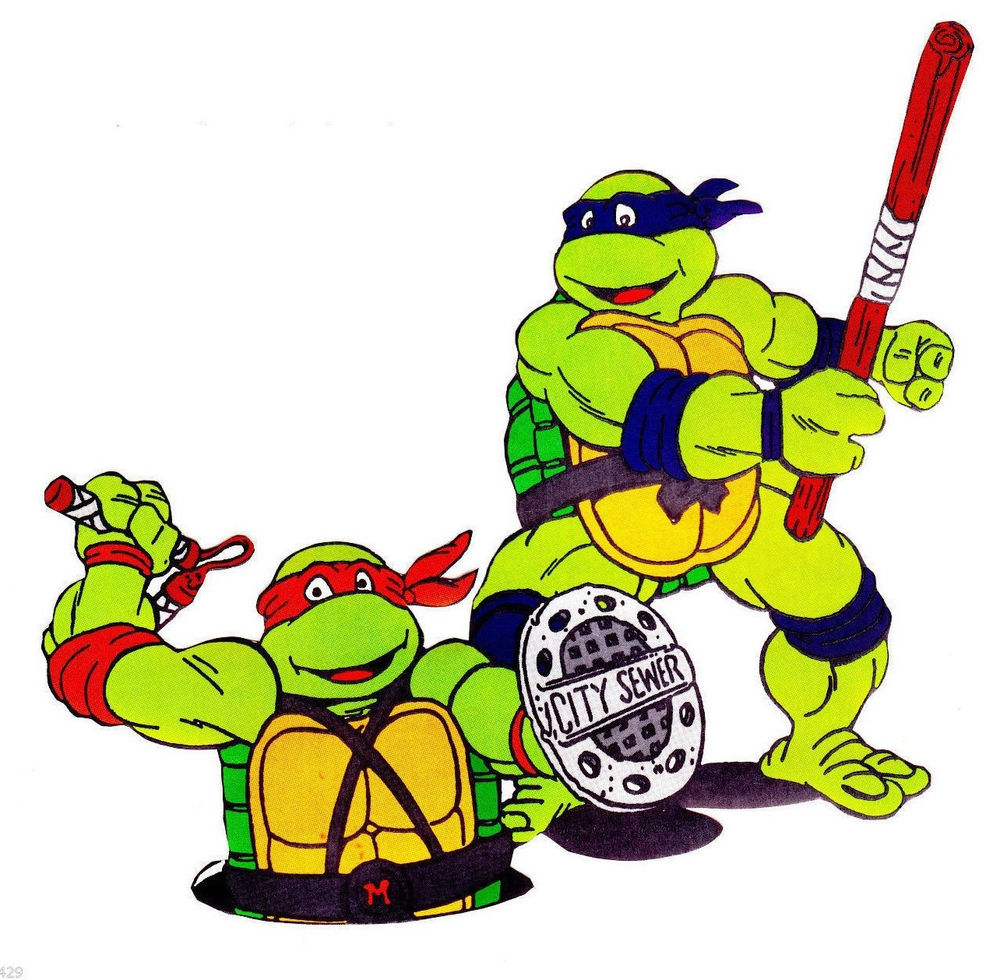Tmnt Ninja Turtles Turtle Raphael Wall Safe Sticker Character Border