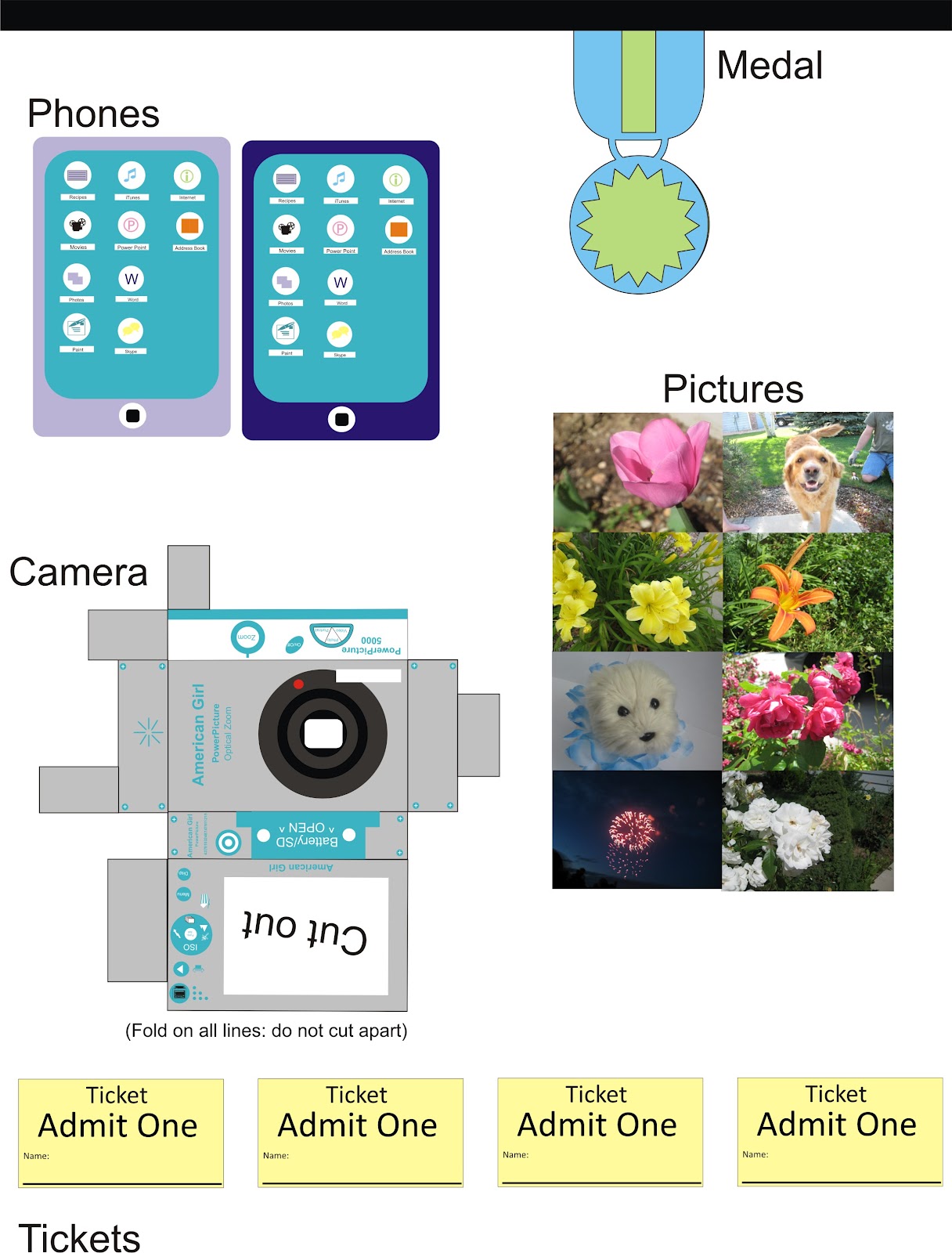 My Froggy Stuff Printables Phone