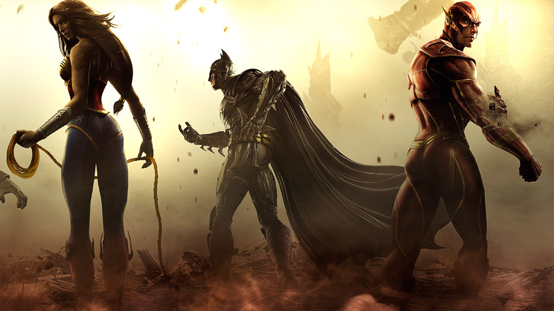 injustice gods among us characters wallpaper