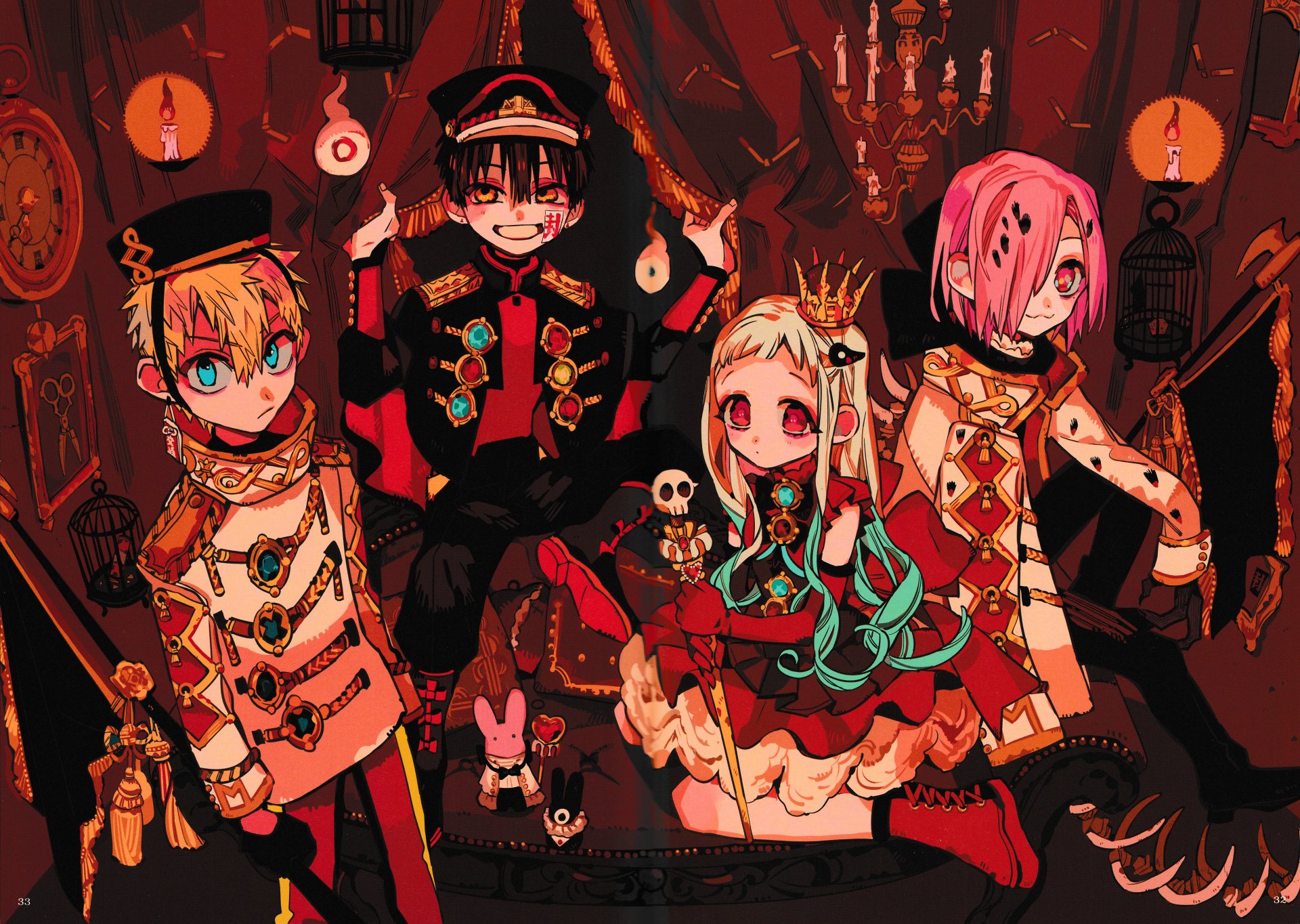 Hanako Kun Desktop Wallpaper