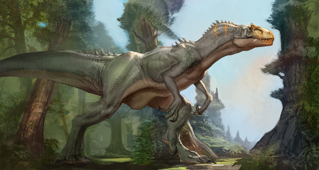 Allosaurus Fragilis By Carlo Arellano