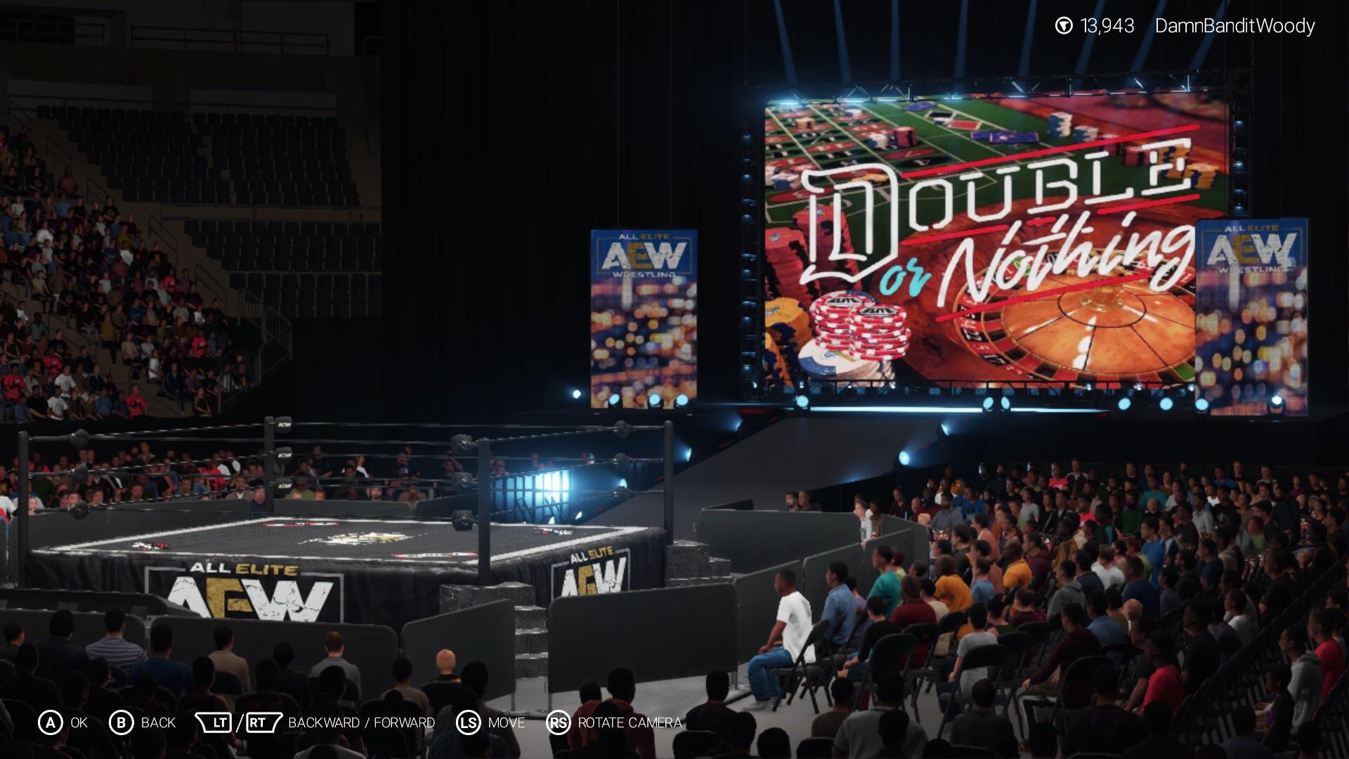 This Was The First Aew Arena I Made Back In January Right After