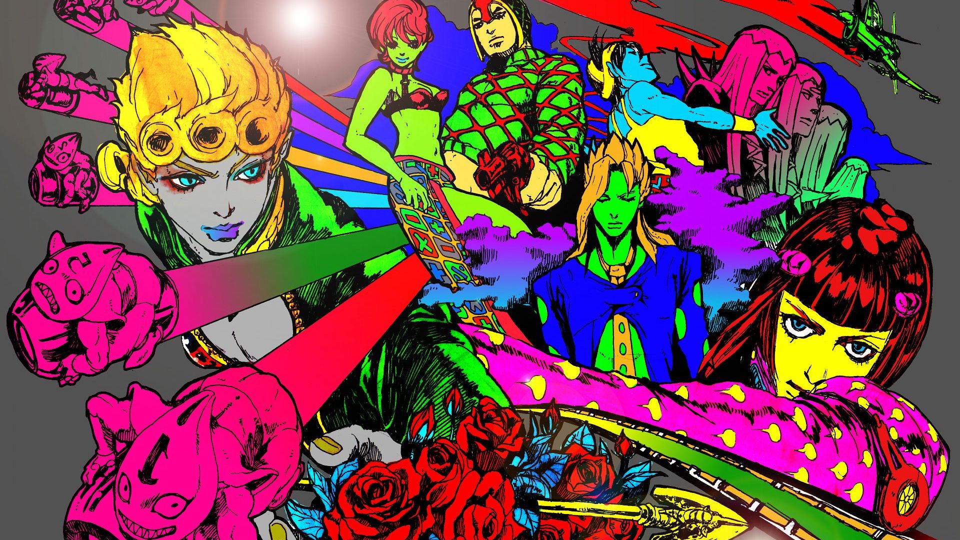 JoJo's Bizarre Adventure Wallpaper 1920x1080 - WallpaperSafari