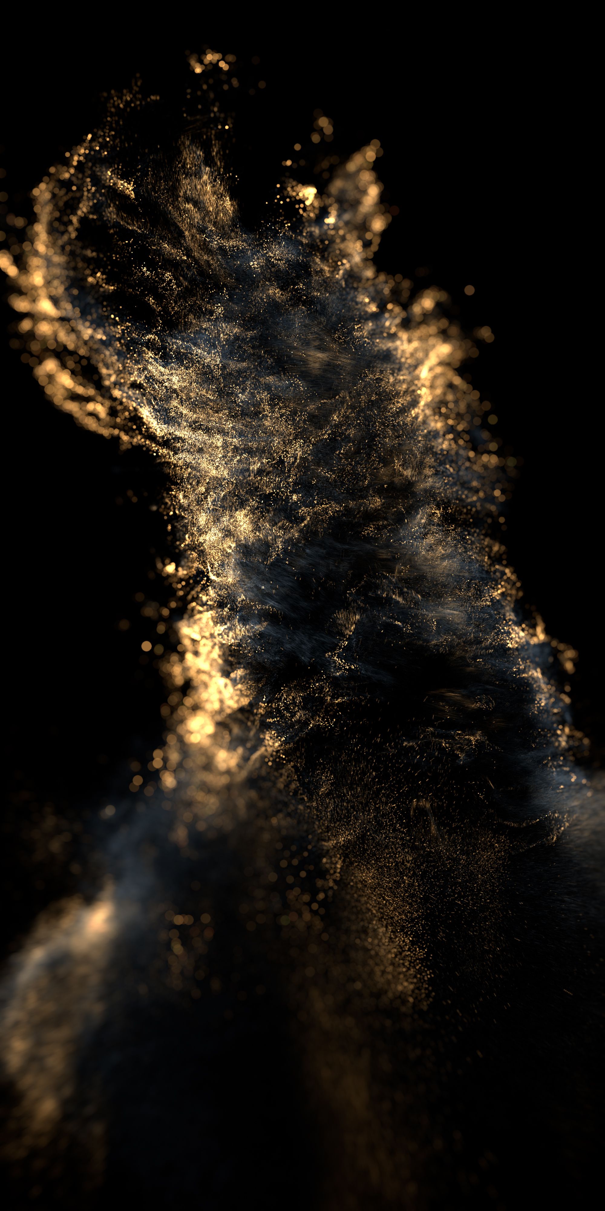 Black And Gold Aesthetic Wallpaper