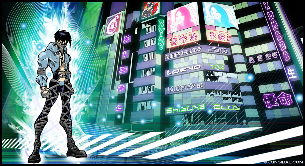 Background Neo Tokyo By Jonsibal