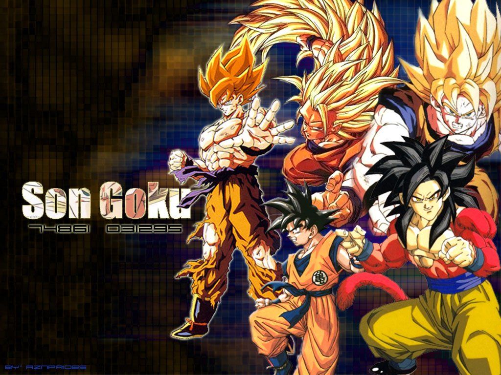 Son Goku Wallpapers Son Goku Myspace Backgrounds Son Goku