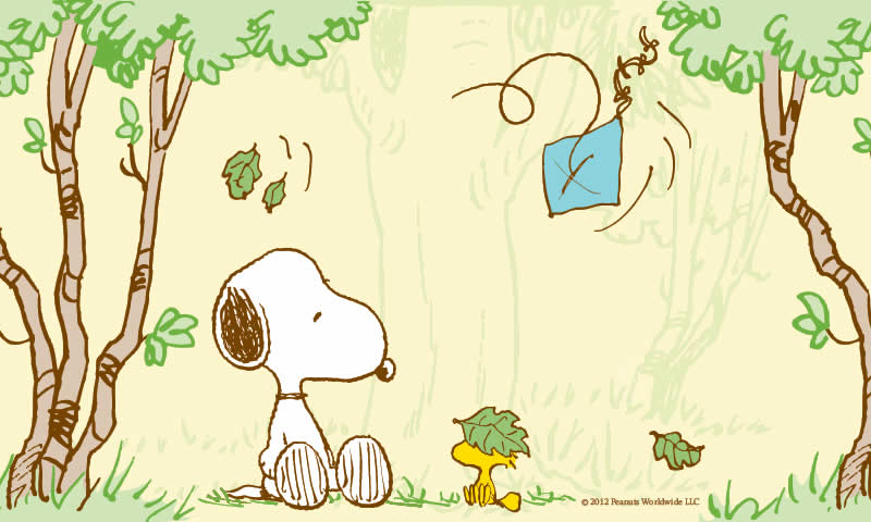 Snoopy And Woodstock Dancing Wallpaper Click To Pictures