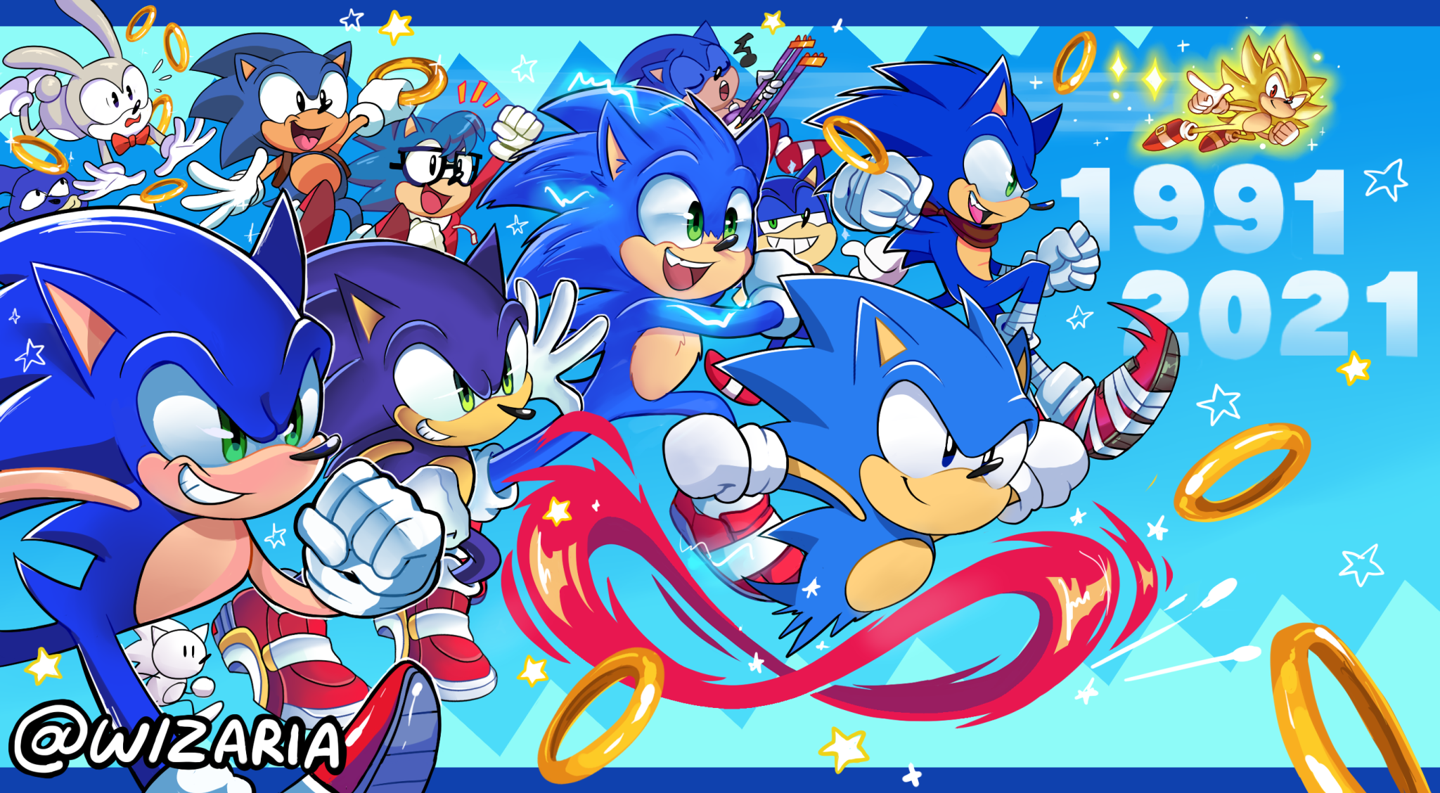 Sonic Frontiers Game Art 4K Wallpaper iPhone HD Phone #6420h