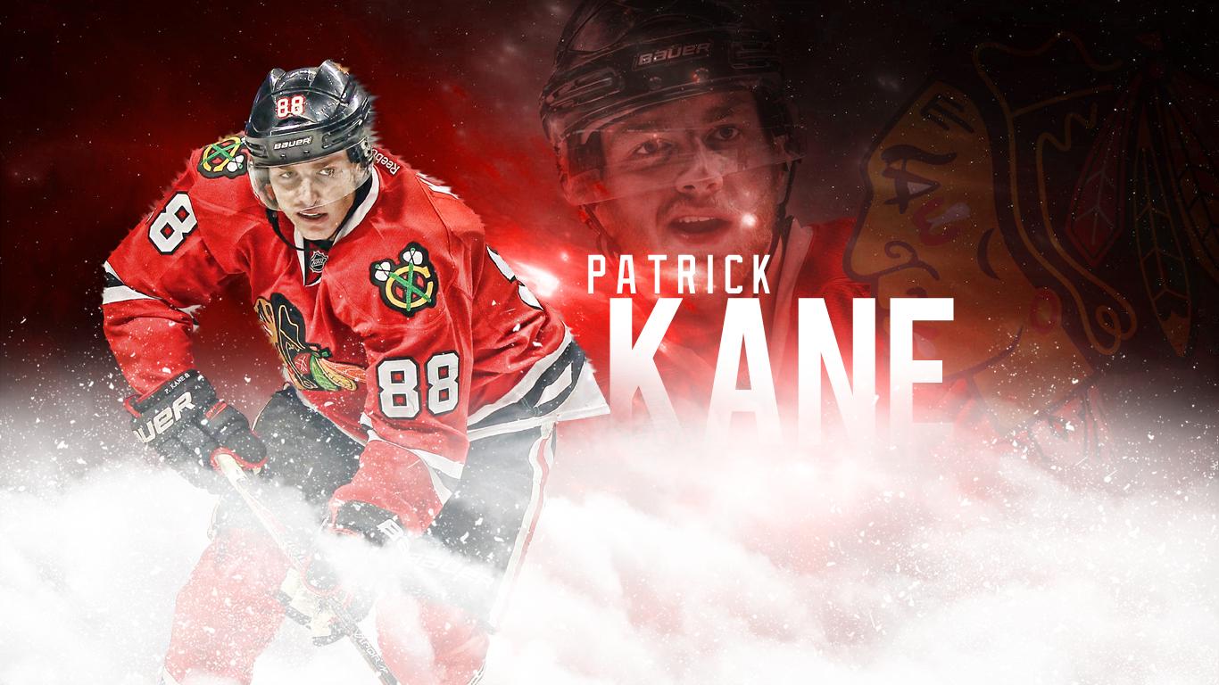 Desktop Wallpaper Featuring Chicago Blackhawks Superstar Patrick Kane