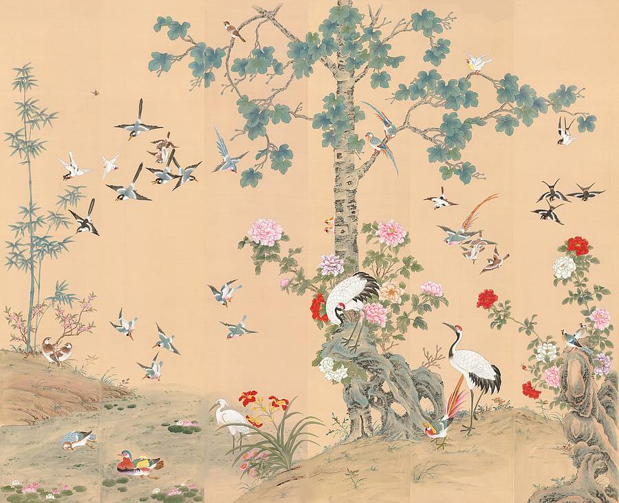  sorry The Chinese Garden Chinoiserie Wallpaper is no longer available 900x731