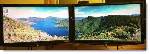 Display Panoramic Pictures Across Both Monitors