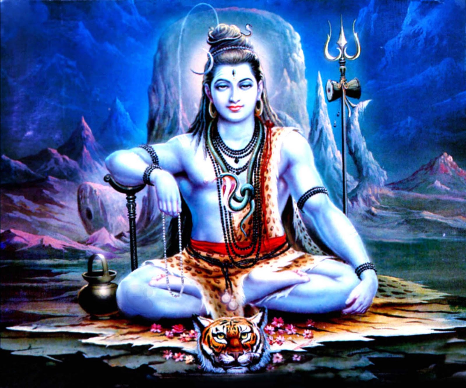 Lord Shiva  ASH FULL of Wallpapers Divine Thought Temples