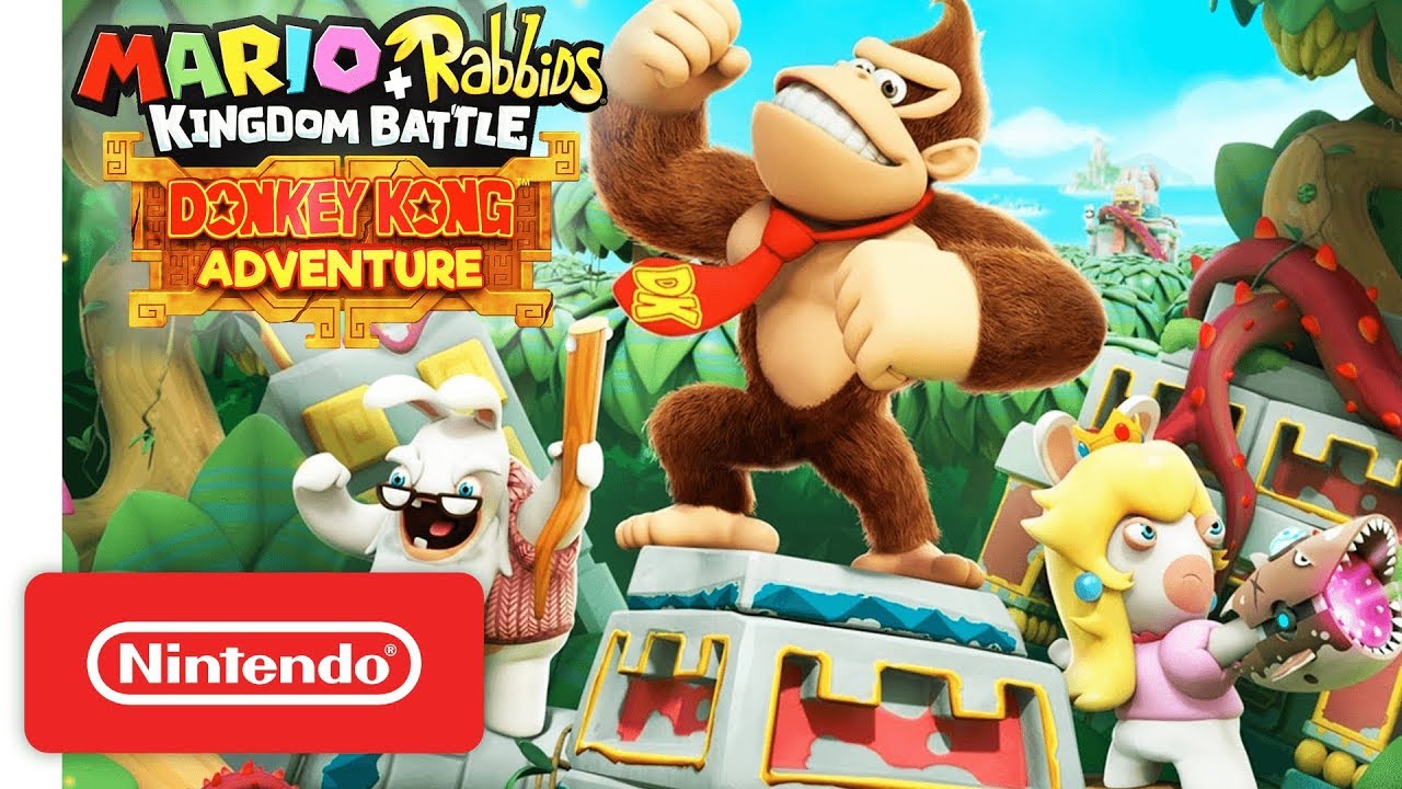 Mario Rabbids Kingdom Battle Donkey Kong Adventure Launch