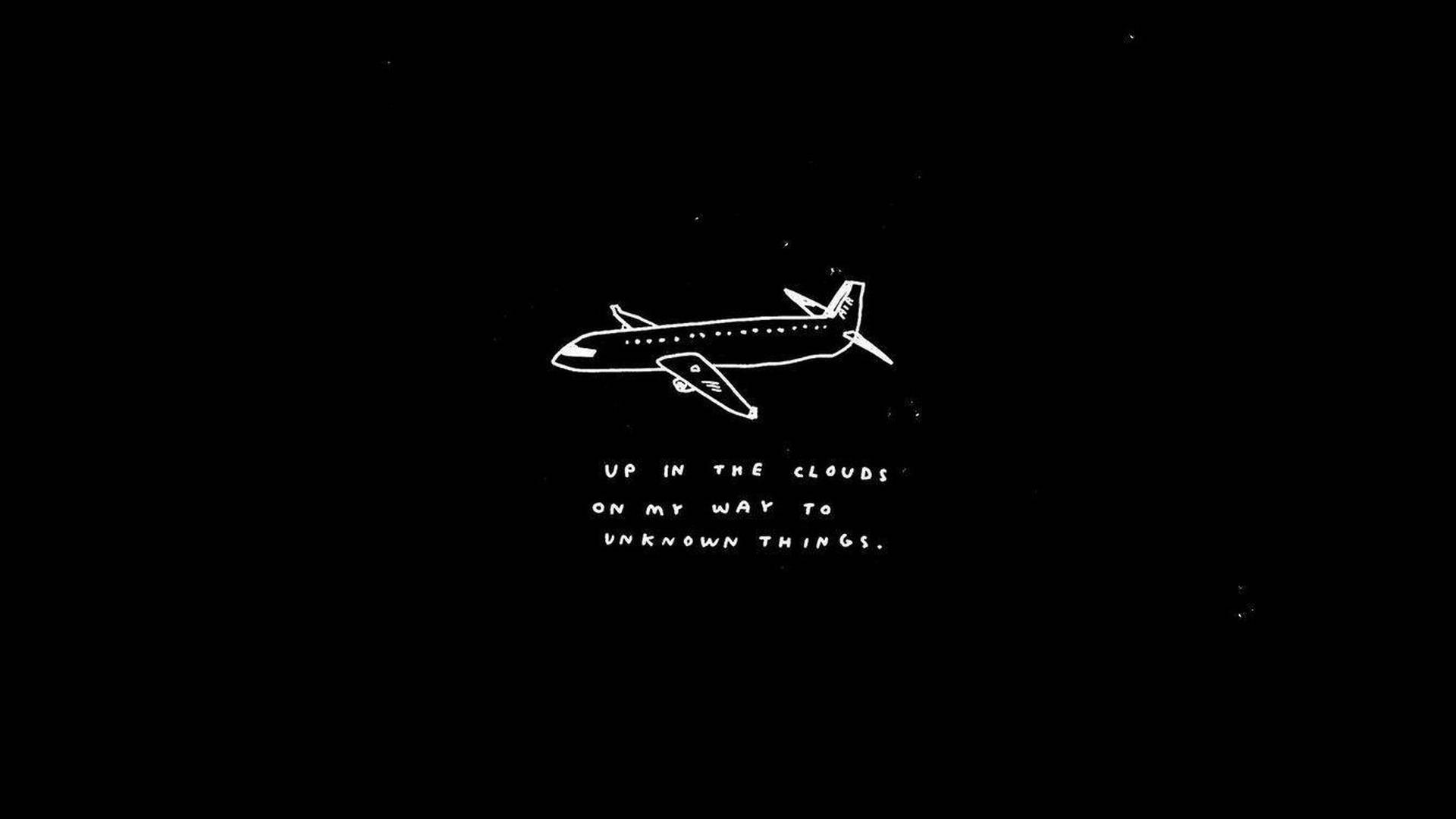Black Aesthetic Laptop Wallpaper