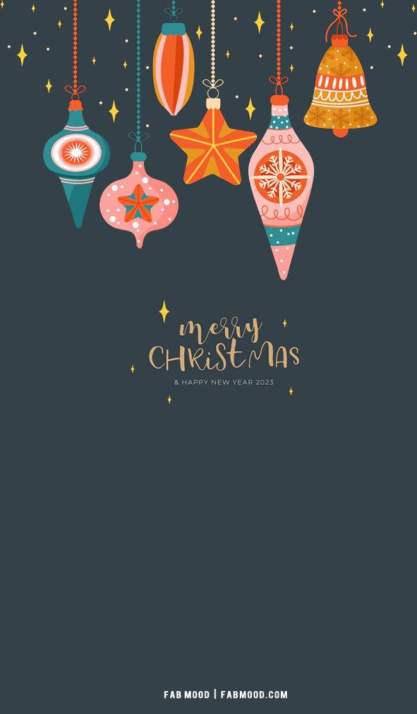 Christmas Aesthetic Wallpaper Variety Bauble