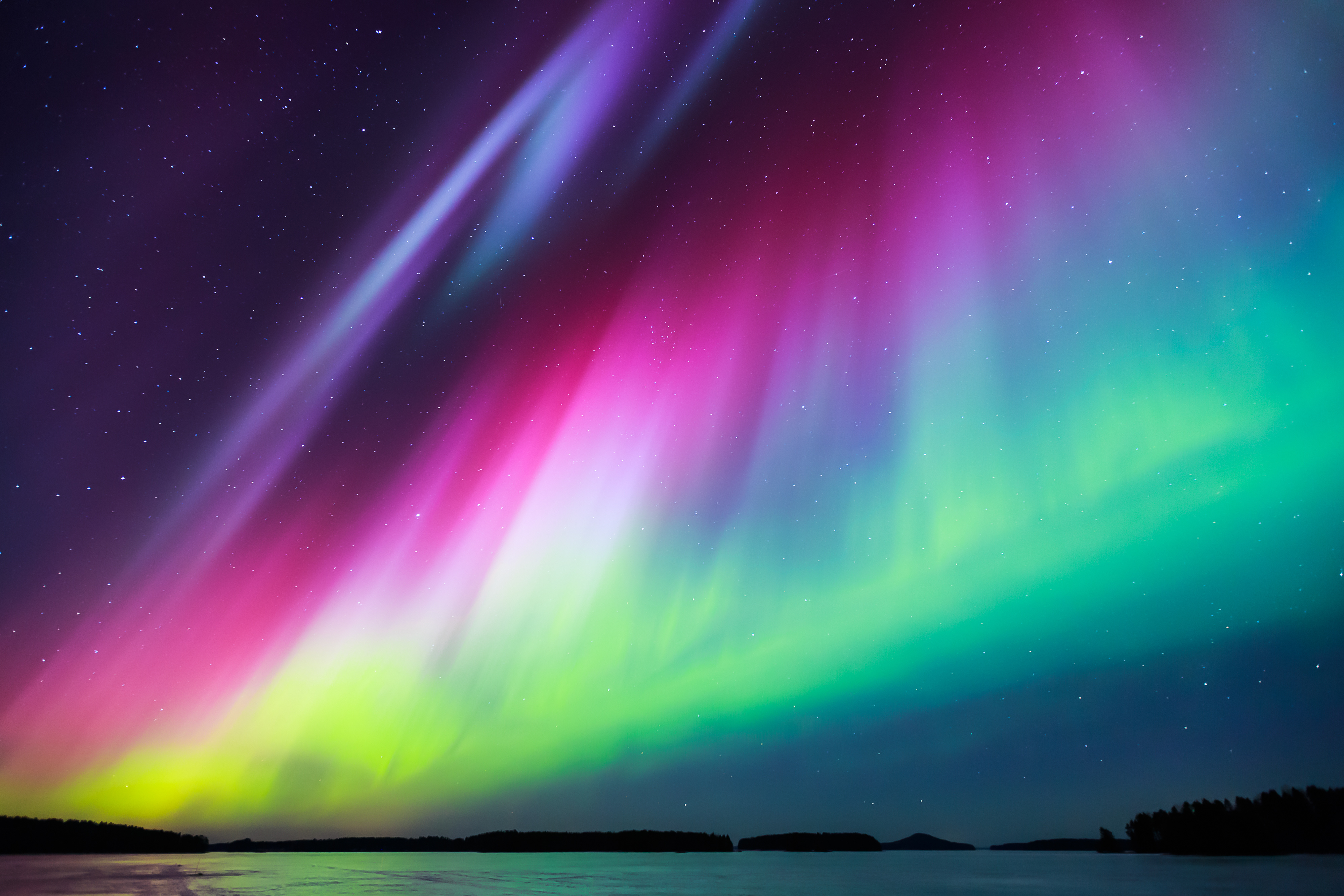 Aurora Borealis Beautiful 4k Wallpaper HD Nature Image