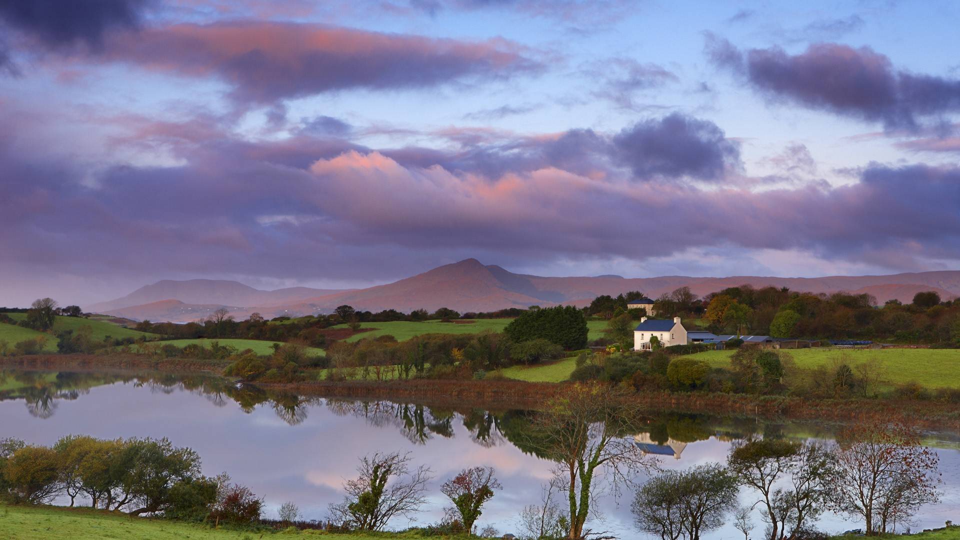 Ireland Landscape at Dawn This is a beautiful landscape view of