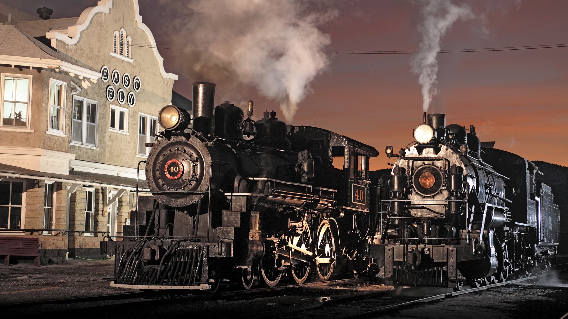 Steam Trains Nevada Museum Lootives Wallpaper Background