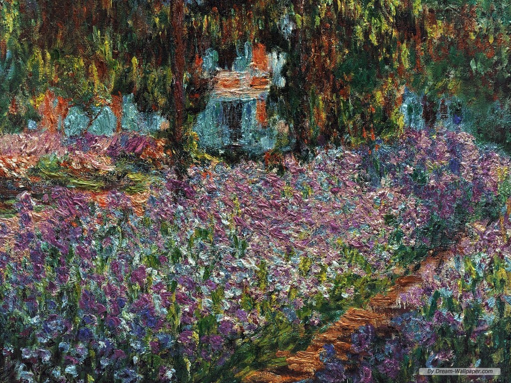 Wallpaper Art Claude Monet