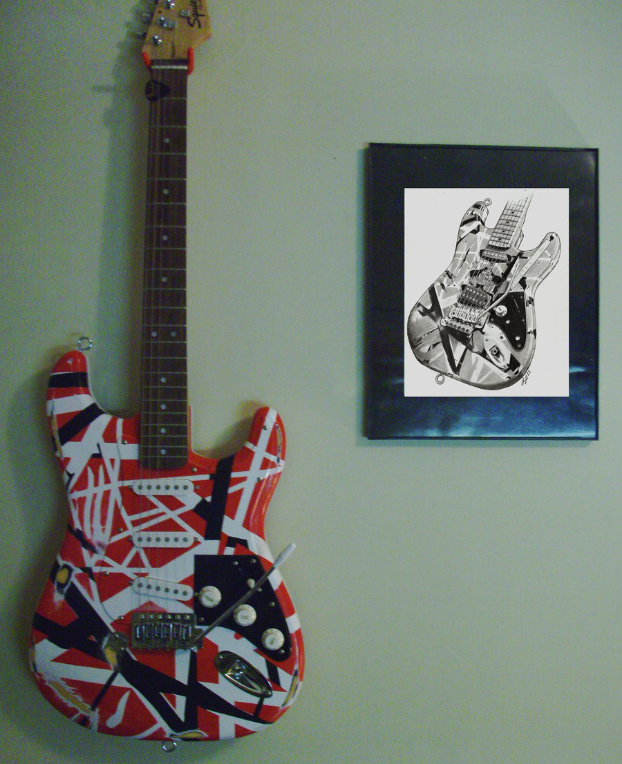 My Eddie Van Halen Frankenstein Replica Guitar By Lryvan On