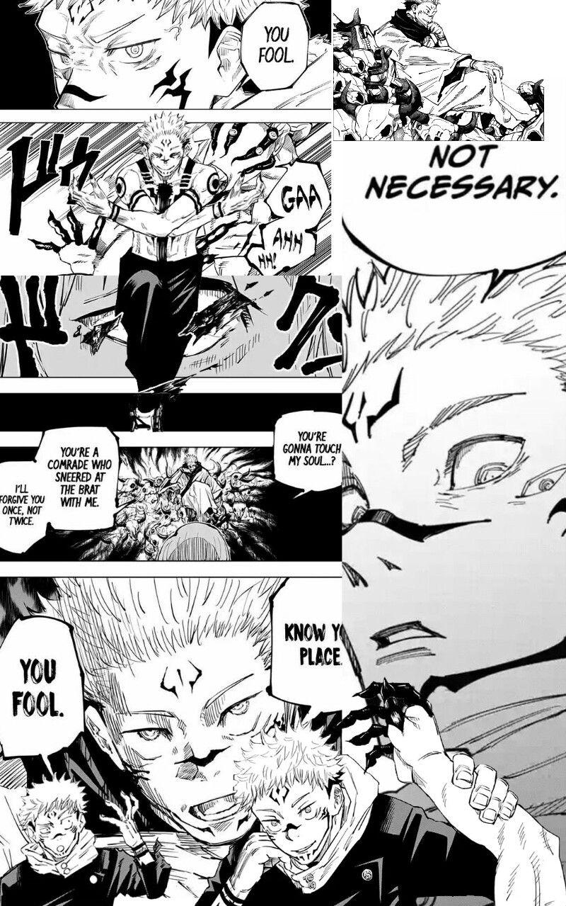 Ryomen Sukuna From Jujutsu Kaisen Anime Wall Art