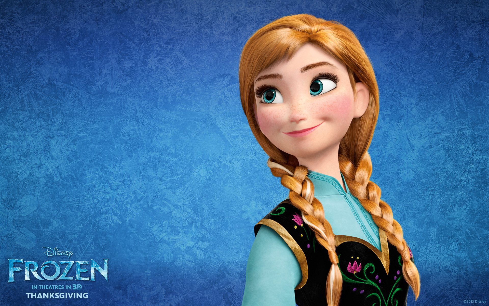Anna From Disney S Movie Frozen Wallpaper