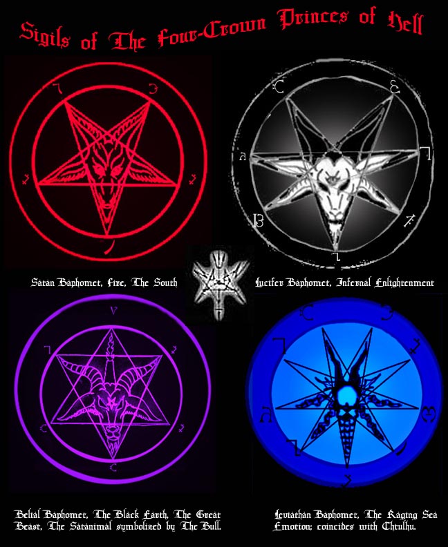 Sigils of The 4 Crown Princes by DBlackthorne