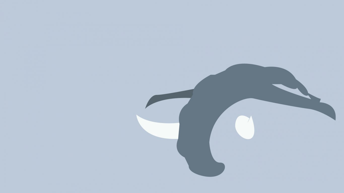 Minimalist Wallpaper Of Donphan Paperpull
