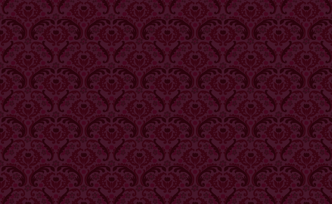 Wallpaper Victorian Pattern Red