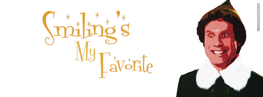 Smilings My Favorite Elf Movie Will Ferrell Quote Wallpaper 851x315