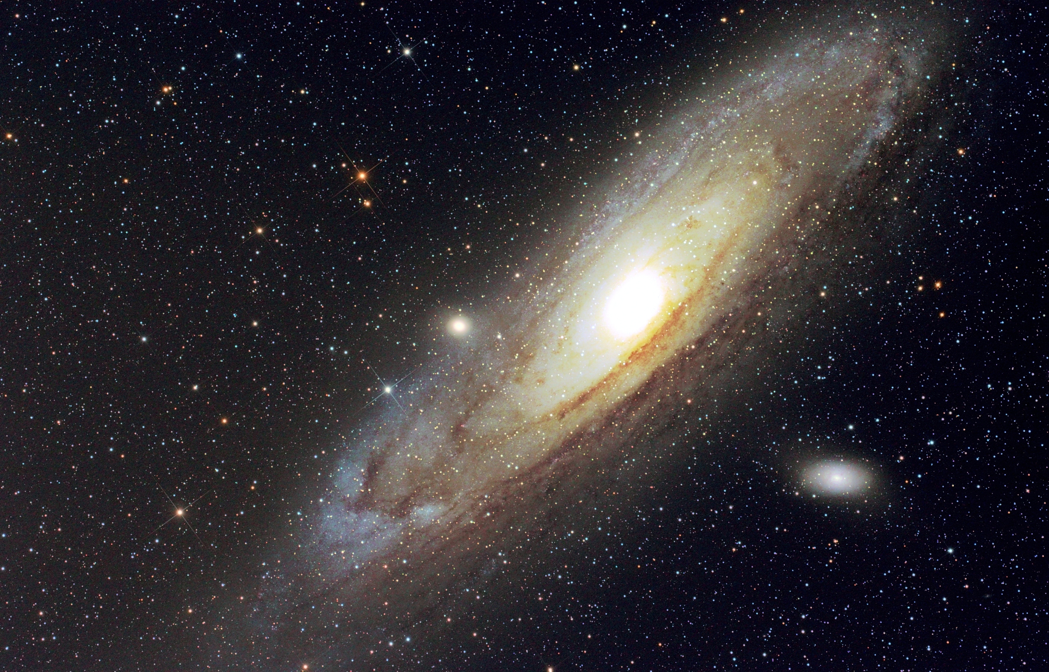 Space Sky Stars Andromeda Galaxy Wallpaper